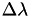 $\Delta\lambda$