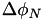 $ \Delta\phi_N $