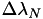 $ \Delta\lambda_N $